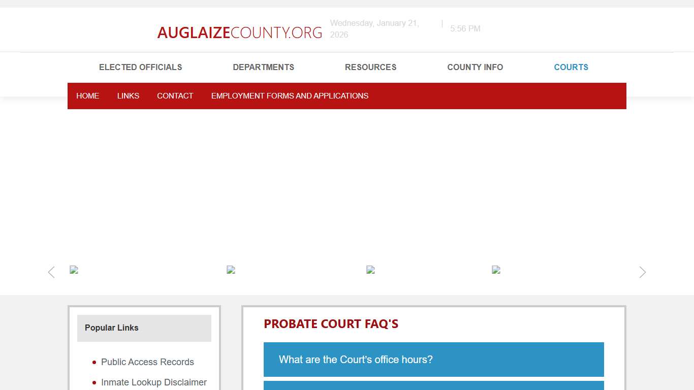 Probate Court FAQ's | Auglaize County