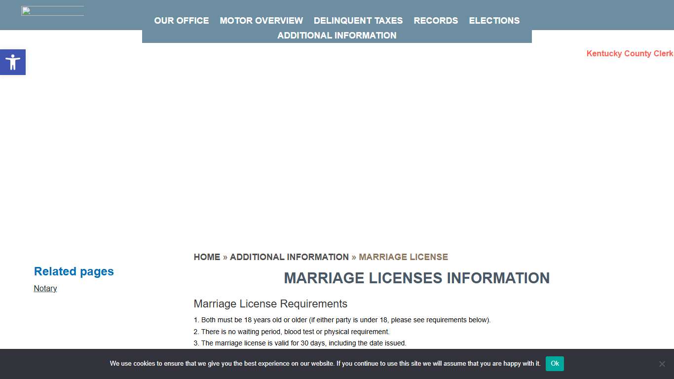 Marriage License - Logan County Clerk's Office